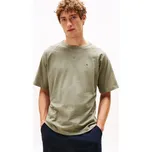 Pánské tričko Tommy Hilfiger UM0UM03605 M1L L Olivová