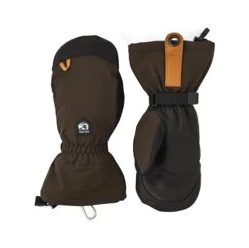 Rukavice Hestra Highland - mitt Dark forest hnědá 8