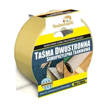 Lepicí páska TECHNICQLL REINFORCED DOUBLE SIDED TAPE - Oboustranná textilní páska 10m x 50mm