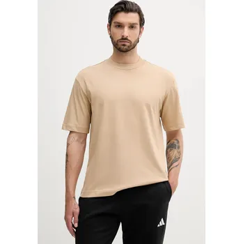 Bavlněné tričko adidas Essentials JX5666 zelená 19X, vel. XL