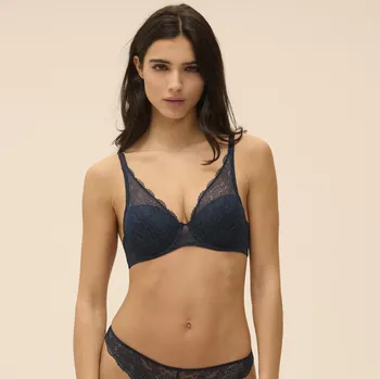 Podprsenka Simone Pérèle podprsenka jemně vyztužená Poeme sapphire 75E