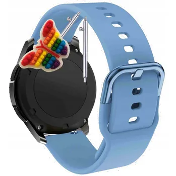 Pouzdro na mobilní telefon Pásek Řemínek pro DT NO.1 DT78, Silikon Modrý Poutko, nastavitelný