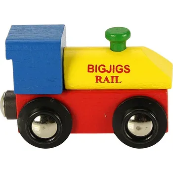 Vláček a vláčkodráha Bigjigs Toys Rail Lokomotiva RTBR127
