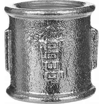 Fitinka Závitové Nátrubek z litiny pozink VNITŘNÍ ZÁVIT 3"