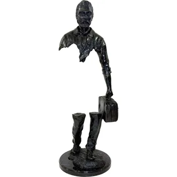 CESTUJÍCÍ TRAVELERS BRONZOVÁ SOCHA 80 cm