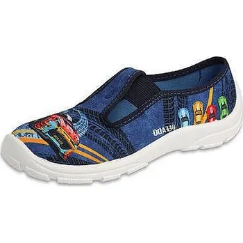 Chlapecká obuv BEFADO chlapecké bačkorky 975Y195 modré 33