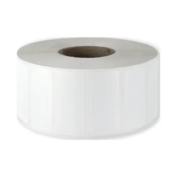 Samolepící etiketa Etikety na kotouči 45x20 mm polypropylenové bílé lesklé (40/3000)