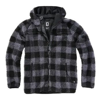 Pánská softshellová bunda Bunda Teddy Fleece Worker Jacket, Brandit, Šedá, M