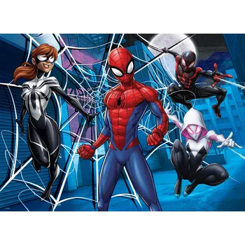 Puzzle Lisciani Spider-Man maxi oboustranné 60 dílků