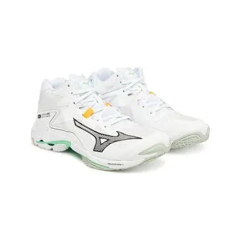 Pánská sálová obuv Mizuno Sálovky Wave Lightning Z8 Mid V1GA2405 Bílá 41