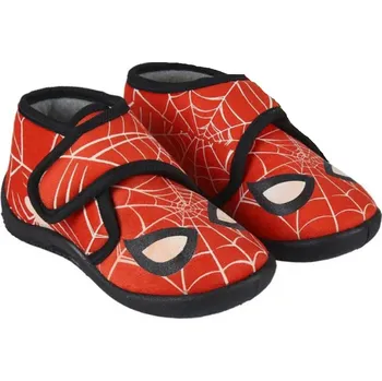 Chlapecká obuv ARIAshop Bačkory Spiderman svítící červená 24