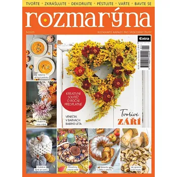 Časopis Rozmarýna 9/2025 - Tvořivé září (Rozmanité nápady pro spokojený život)