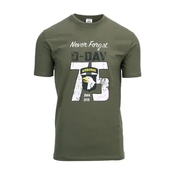 Oblečení a móda Tričko Fostex D-Day 75 Years - olivové, XXL