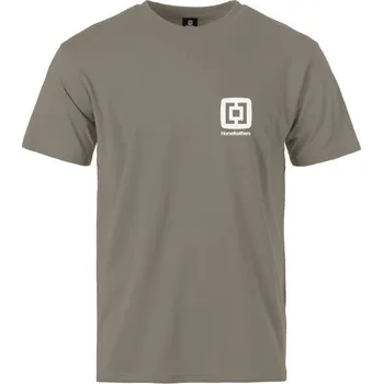 Pánská móda Pánské tričko Horsefeathers MINI LOGO S Hnědá, Bílá