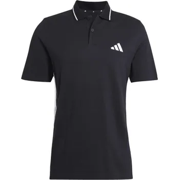 Pánské tričko Pánské polo triko adidas ESSENTIALS 3-STRIPES PIQUÉ POLO L Černá, Bílá