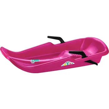 PLASTKON Boby dětské TWISTER bez sedáku se 2 brzdami Růžové plast