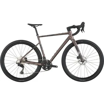 Silniční kolo Horské kolo Scott Speedster Gravel Team 2026 700c Plum Grey - vel. XXS Šedá