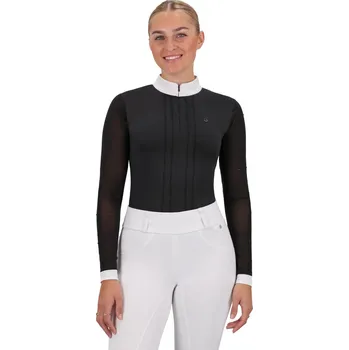 Pánská košile Závodní triko QHP Sennah, černá, 42