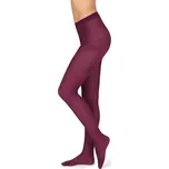 EVONA a.s. Neprůhledné punčochové kalhoty MAGDA 3 vínové - MAGDA 3 158-100