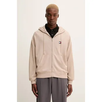 Dámská mikina Bavlněná mikina Tommy Jeans DM0DM22080 béžová 80B, vel. XL