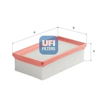 Vzduchový filtr Vzduchový filtr UFI 30.E58.00