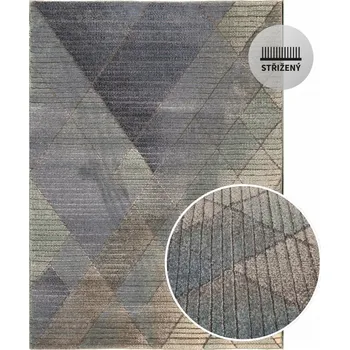 Koberec Kusový koberec LIBERTY 22892 293 modrý Rozměr: 80x150 cm