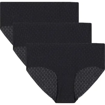 Kalhotky kalhotky Under Armour Pure Stretch Mesh Hipster 3 Pack - Black M