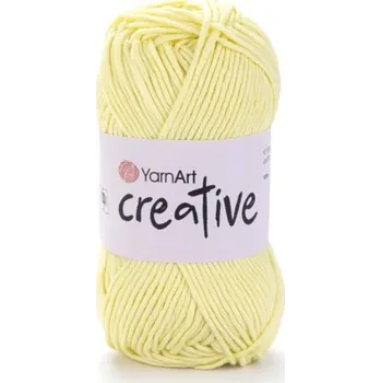 Příze Yarn Art příze Creative 224 světle žlutá