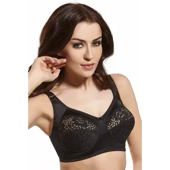 Podprsenka Dámská podprsenka 579 black - VIKI černá 80/H