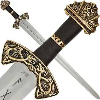 Replika zbraně Windlass Steelcrafts Vikingský meč Gram, Sigurdův meč drakobijce