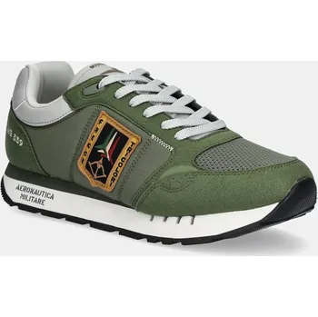 Pánské tenisky Sneakers boty Aeronautica Militare SC292CT3331 zelená barva, SC292CT3331 SC292CT3331.39338 87X, EUR 41