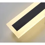LEDSVITI OT-HWQD-9-60/8cm/wide/3500K Černé LED moderní nástěnné svítidlo strip 19W P 60cm/8cm IP65 6000K