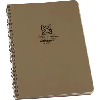 Zápisník RITE IN THE RAIN Blok voděodolný spirálový Universal LARGE 6 5/8"x 8 1/2" DESERT