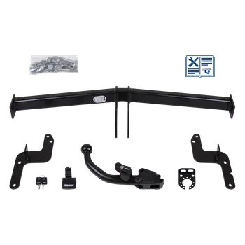 Tažné zařízení Brink tažné zařízení Odnímatelné Tažné rameno zasunuté zezadu - CITROËN C3 PICASSO