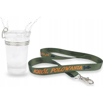 Sklenice LOVECKÁ DÁRKOVÁ SADA - SKLENIČKA + ŠŇŮRKA NA KRK