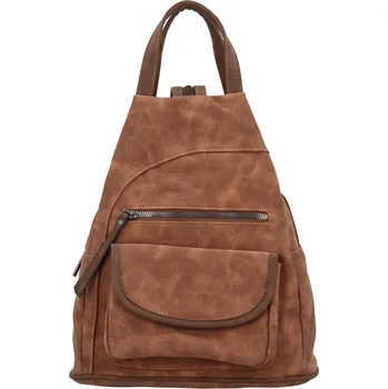 Městský batoh Dámský batoh hnědý - Firenze Anellie hnědá