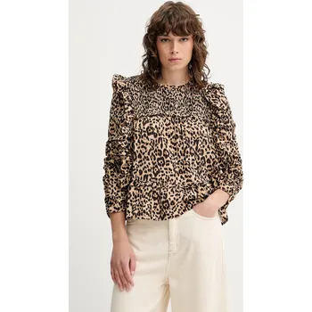 Dámská halenka Halenka MUNTHE CRISP 252101225222 béžová 08X, vel. 36