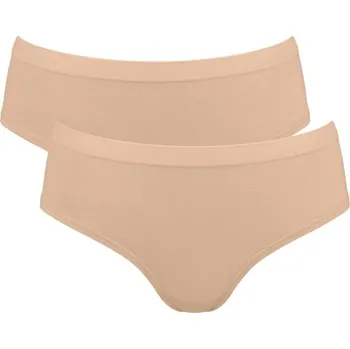 Kalhotky Hipster kalhotky SLOGGI GO SENSE HIPSTER 2P XXL Béžová