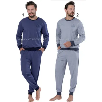 Pánské pyžamo Hotberg(M-Max) Pánské pyžamo Bazyli1693 Barva: 1-tm.modrá, Velikost: M