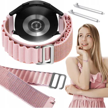 Chytré hodinky Řemínek pro Xiaomi Watch S1 Active GPS chytré hodinky růžový řemínek 22mm