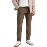 Pánské látkové kalhoty s cargo kapsami olivové V2 OM-PACG-0178 XXL