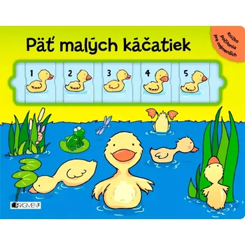 Cizojazyčná kniha Päť malých káčatiek (, 2023)