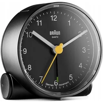 Budík Budík Braun černý 9 Cm