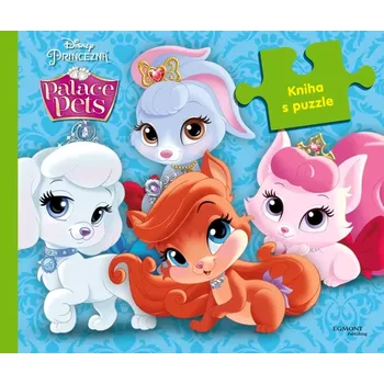 Cizojazyčná kniha Disney Princezná - Palace Pets - Kniha s puzzle (Disney Walt, 2025)