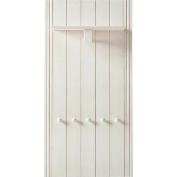 Předsíňová stěna Bílá předsíňová sestava z borovicového dřeva 60x120x25 cm Anita – Støraa ID_1818786