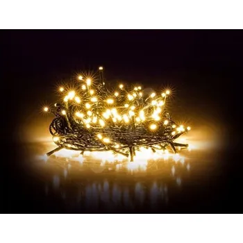 Vánoční dekorace NIPEKO 228613 LED vánoční řetěz, teplá bílá, 8 m, časovač, stmívač