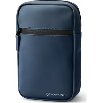 Horizon | Námořnicky modrá voděodolná taška přes rameno z PU - Waykins