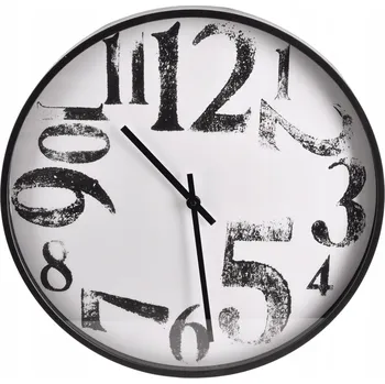 Hodiny Nástěnné hodiny Tajemniczy ogród bílé 50,6 cm