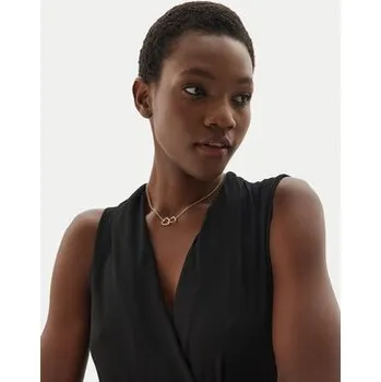 Šperk Náhrdelník Guess JUBN04 616JW Zlatá OS