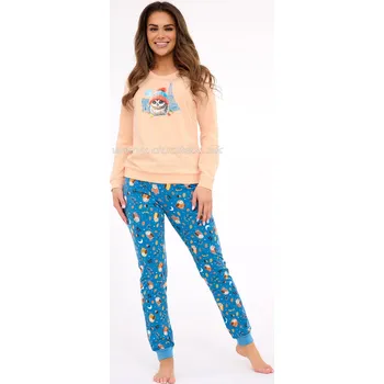 Dámské noční prádlo CORNETTE Dámské pyžamo 467/426-Paris Barva: 426, Velikost: L